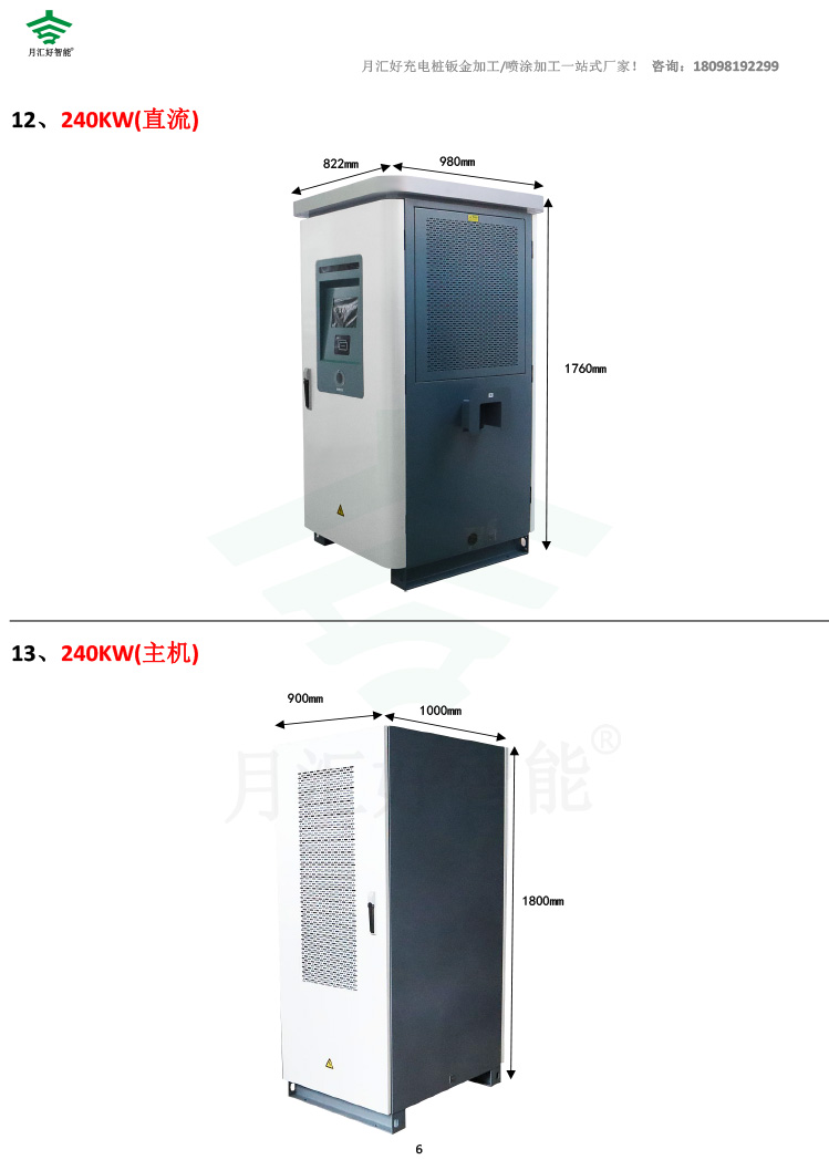 充電樁箱體類(lèi)型集-月匯好鈑金加工廠